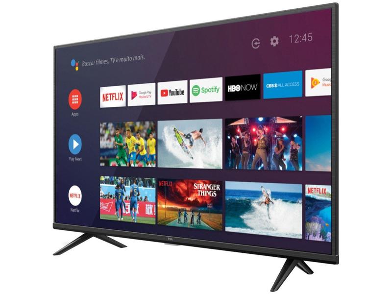 Smart TV 50” UHD 4K LED TCL 50P615 VA 60Hz - Android Wi-Fi